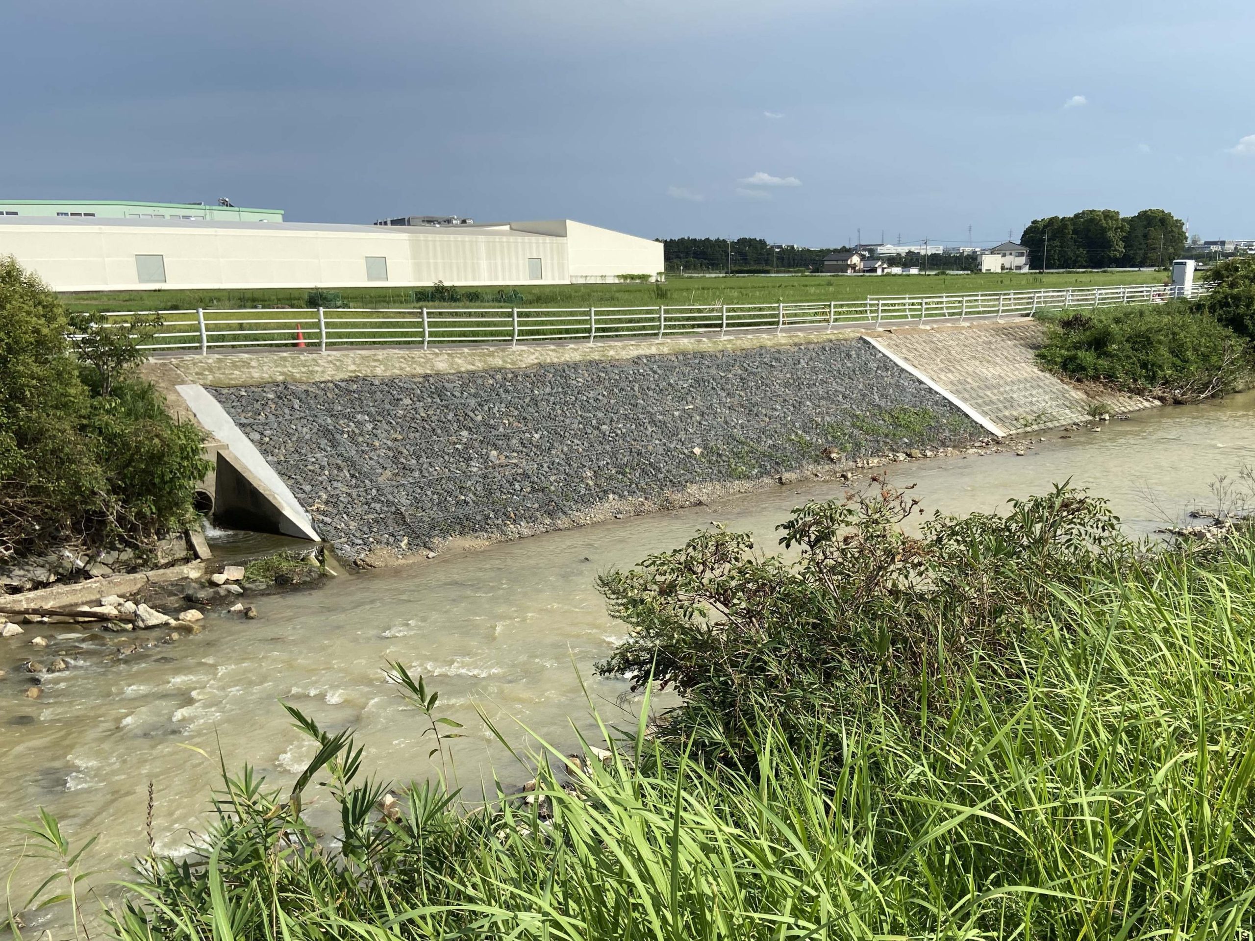 緊急防災対策河川工事